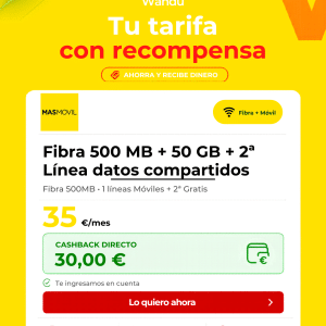 Te ingresamos en cuenta - MASMOVIL